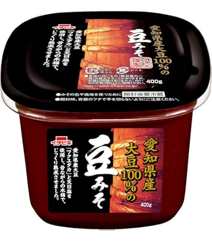 Amazon.co.jp: 公式 イチビキ 厳選国産生赤だし (カップ入り・400g