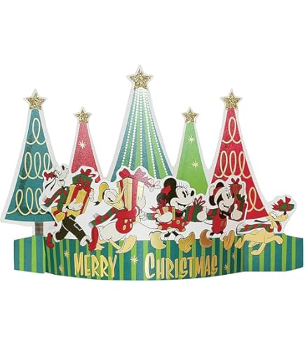 Amazon | Xmasクリスマスカード/ディズニースタンディングカード