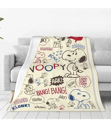 スヌーピーBIGブランケット スヌーピーBIGブランケット クッションインブランケット「スヌーピー