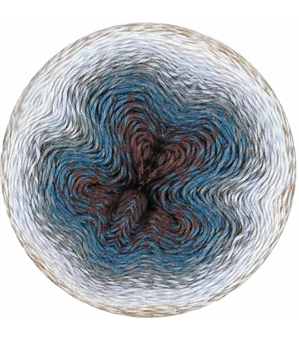 Scheepjes Whirl Fine Art 220g – 656 Expressionism – Fil Gradient Idéal Pour Châles, Écharpes Et Projets Créatifs