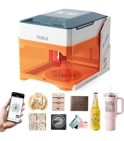 Amazon | WAINLUX K8 レーザー彫刻機 小型 レーザー加工機 5W ミニ