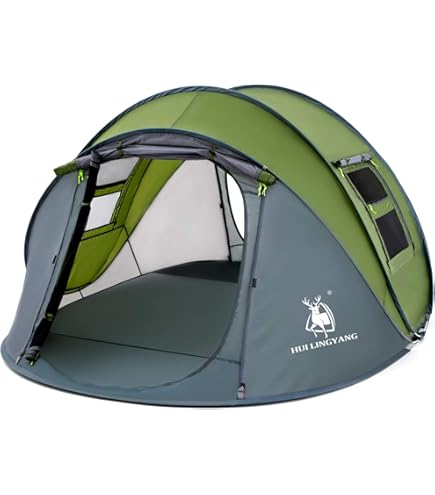 Coleman 4-Person Evanston Tent with Screened Porch Canopy 9