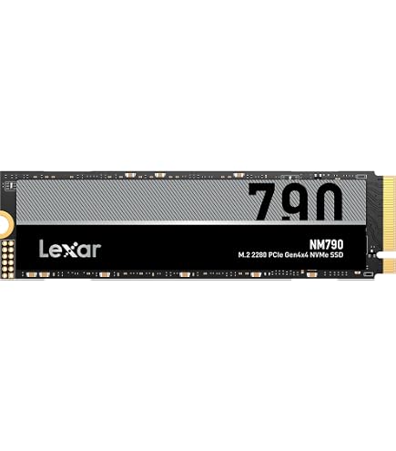 Amazon.co.jp: Lexar 1TB NM790 SSD PCIe Gen4 NVMe M.2 2280 内蔵