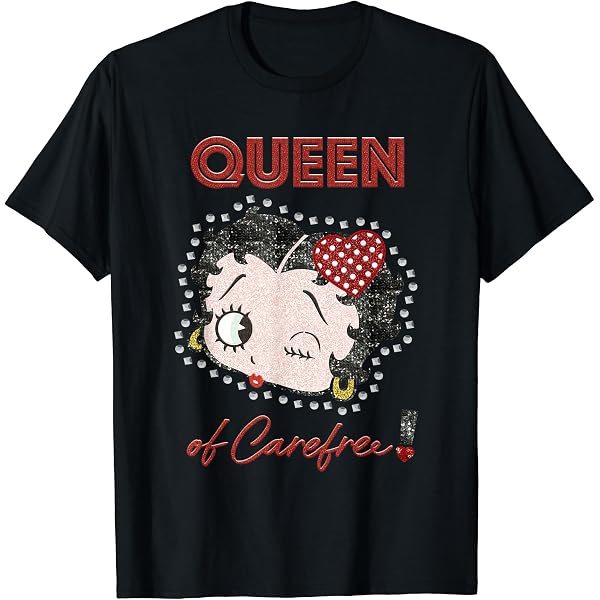 Amazon | Betty Boop バイカー ベティ Tシャツ | Tシャツ・カットソー 通販