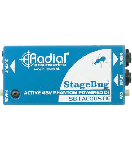 Amazon | RADIAL StageBug SB-2 Passive パッシブDIボックス