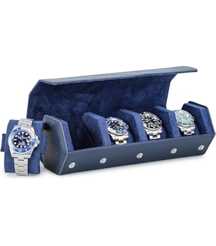 Amazon.co.jp: Contact's family 腕時計ロール 6 本用 六角型レトロ