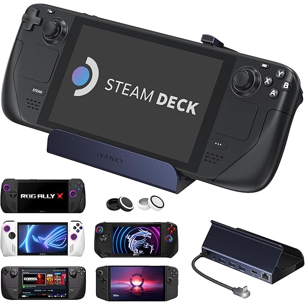 Valve Steam Deck Docking Station (Black) : Amazon.sg: Video Games