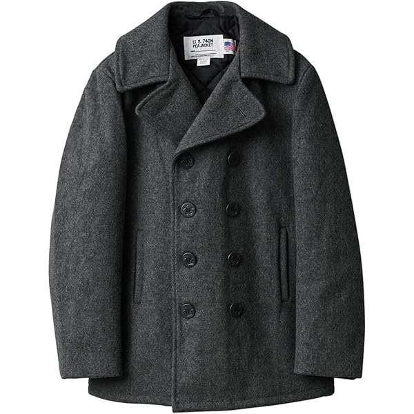 Amazon | [ショット] 756US SINGLE PEA COAT/シングル ピーコート/7178