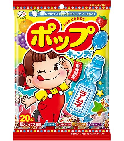 Amazon.co.jp: 不二家 ポップキャンディ プレゼント ギフト 40本