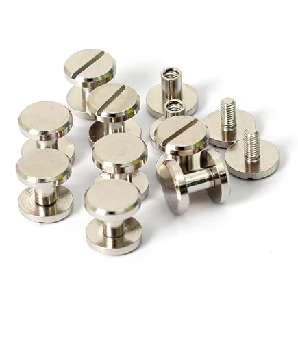 4mm　925 クロスボール シカゴスクリュー ネジ カスタム レザークラフト 4mm 925 クロスボール シカゴスクリュー ネジ カスタム レザー