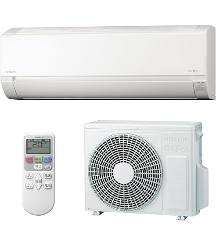 Amazon | 【商品配送のみ】日立 エアコン 14畳 5.0kW 白くまくん