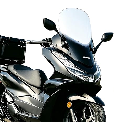 PCX JK05 2021-2024 ウインドシールド クリア（透明）76cm Amazon | Moiengt PCX160 PCX125 JK05 JK06 KF47 2021-2024 ウインド