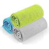 Xingmeng 3枚セット 冷却タオル UVカット アウトドア