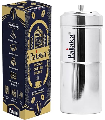 Amazon | PAJAKA 南インドフィルターコーヒーメーカー 4-6カップ