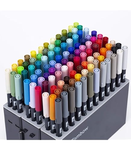 Tombow ABT マーカーボックス 108色 Amazon.co.jp: トンボ鉛筆 水性マーカー ABT全108色+ABT全108色