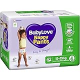 BabyLove Nappy Pants Size 6 (15-25kg) | 84 Pieces (2 X 42 pack)