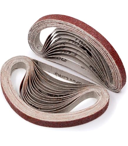 thumbnail image 2 of Findmall New Premium Zirconia X-Weight Sanding Belts 6 Inch X 48 Inch 80 Grit 2 Pack 2 of 14