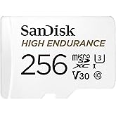 SanDisk High Endurance microSDXC Card, 256 GB, SDSQQNR-256G-GN6IA