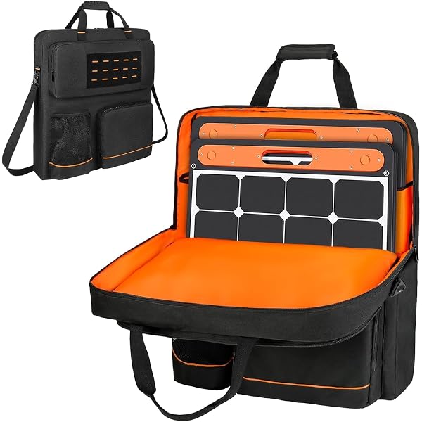 Amazon.co.jp: GIBLEA ソーラーパネル収納バッグ Jackery SolarSaga