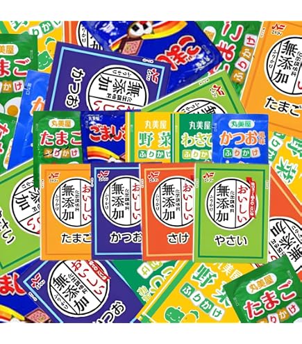 Amazon.co.jp: 丸美屋 特ふり 10種120袋 各2.5g たらこ かつお しそ