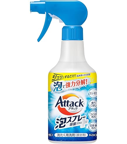 アタック泡スプレー 除菌プラス 消臭パワー 本体300nl＋詰替720ml