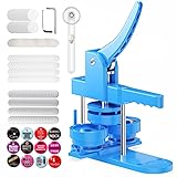 缶バッジメーカー 【400個バッジ素材付き】 缶バッジマシーン 25mm 32mm 58mmベース 3サイズ 缶バッジ DIYバッジマシン パーツ素材400個付き 缶バッヂ製造機 小型 軽量 DIYのおもちゃ 手芸 手づくり お祝いプレゼント