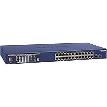 ★ネットギア NETGEAR スイッチングハブ 24ポート GS724TP Amazon | Netgear ProSafe Plus Switch 24ポート ギガビット