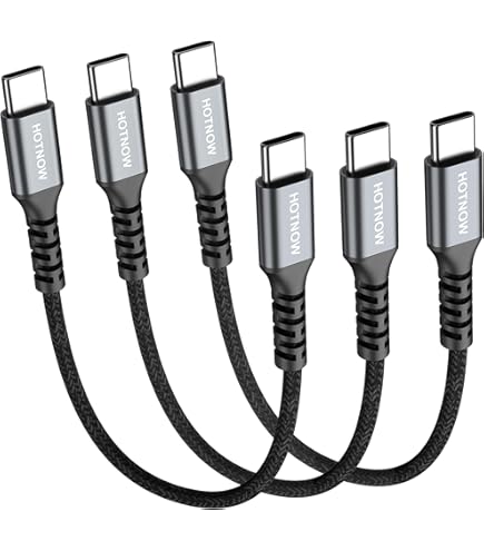 Amazon.co.jp: USB C to C ケーブル 0.3m 3本セット PD 60W 急速充電