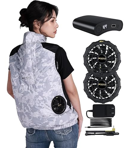 Amazon.co.jp: 【30Vファン付き作業服用バッテリー】30V超強力パワー