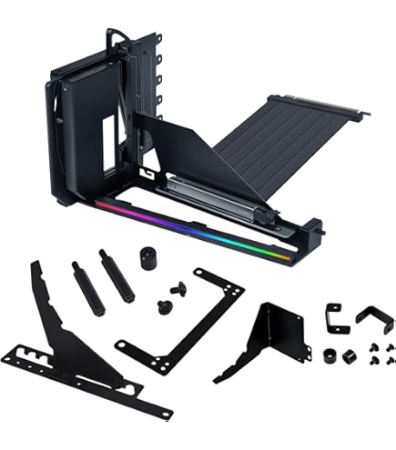 Amazon | LIANLI PCIe5.0対応GPU縦置きキット LL-VG4-5-V4X ブラック