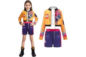 FOVIORZ Girls Demon Pop Singer Hunter Costume Stage Outfit Halloween Costumes Singers Leader Cosplay