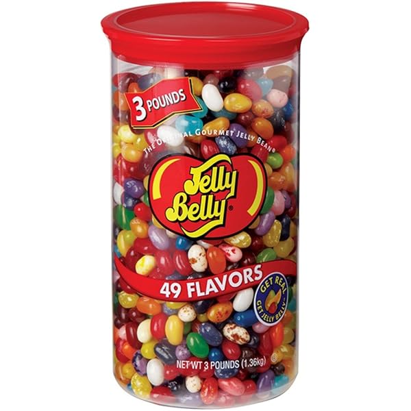レア　Jelly Belly ジェリーベリー　ビーンズ　キャンディー入れ　ジャー Jelly Belly｜フレーバーミックス ジェリービーンズ/お菓子