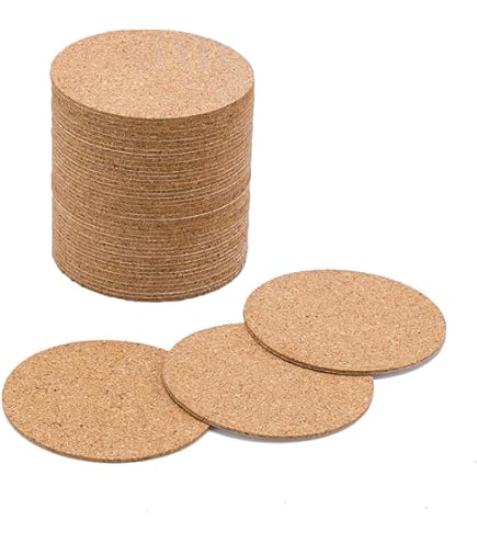 コルク材 大小7点セット Amazon.co.jp: Blisstime 30個 自己粘着コルクシート 4インチ x