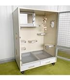 チンチラケージ 小動物ケージ　ケージ80cm　[組み立て完成品] Amazon.co.jp: チンチラ ケージ 小動物 ケージ チンチラ ハウス ペット