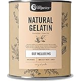 Nutra Organics Natural Gelatin 250g Pure collagen protein with key amino acids for gut wellbeing | Perfect for making Gummies