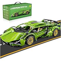 新品未開封１：８大きな緑色9x8モデルレーシングカーブロックおもちゃ 新品未開封1：8大きな緑色9x8モデルレーシングカーブロック