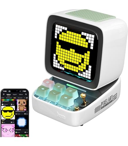 Divoom Pixoo-64 WiFi Pixel Art Display with a 64x64 LED Panel