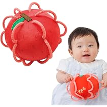 Amazon.co.jp: シャオール 鈴付き わっかボール (0歳 / りんご/グッド