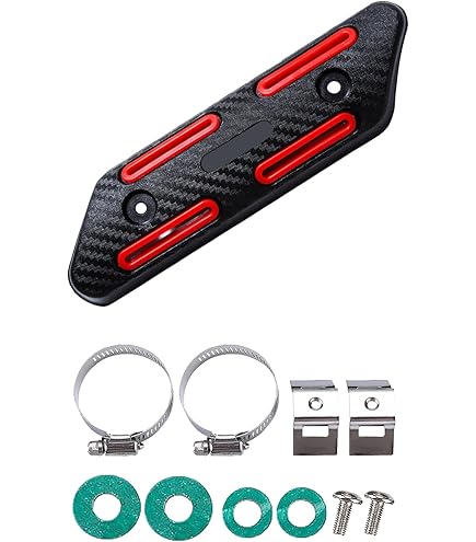 ヘイト PCXリアフォークプロテクター、マフラーカバー ホンダ PCX 160 マフラーガード Pipe Cover 排気管 カバー