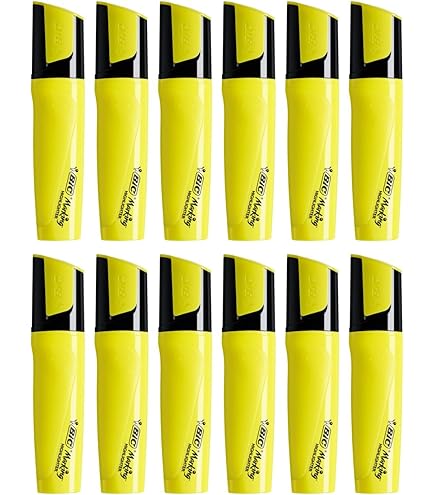 黄色いハイライター Amazon.co.jp: M&G イエローハイライター 12本入りハイライター ハイ