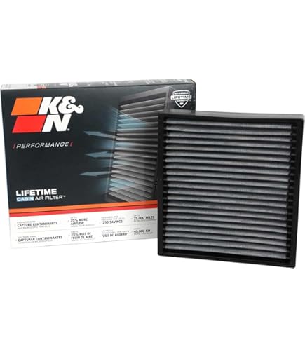 K&N Engine Air Filter: Reusable, Clean Every 75,000 Miles, Washable, Premium, Replacement Car Air Filter: Compatible With 2017-2020 NISSAN (Versa, Kicks, DFAC Kicks), 33-5087 - View #9