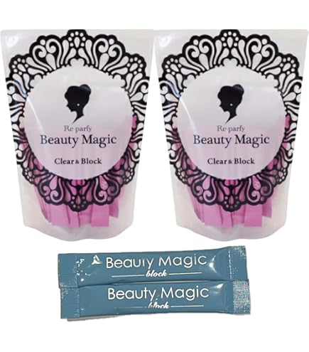 BeautyMagicブロック【2袋】 Amazon | ビューティーマジック ブロック 32本入り 食物繊維 乳酸菌
