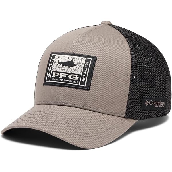 Amazon | コロンビアメンズフィットキャップ、PFG MESH、サイズ