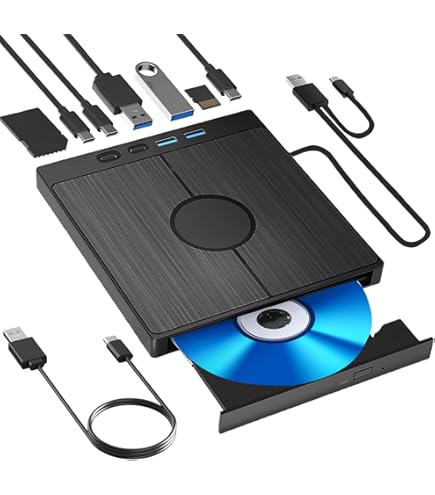 DVDドライブとカードリーダーセット Amazon.co.jp: 外付けDVDドライブ USB 3.0 Type-C DVDプレーヤー