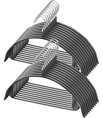 Amazon.co.jp: 【100本】プラスチック製ハンガー 幅42cm 透明