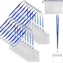 Amazon | FINGOOO IDカードホルダー 首掛け 15枚・ネックストラップ