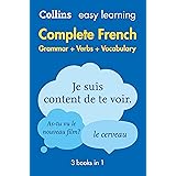 Collins Easy Learning Complete French Grammar, Verbs and Vocabulary (3 Books In 1) [2nd Edition]: Trusted support for learnin