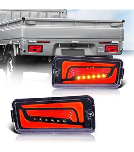 【激安】LEDテール　流れるウインカー　ハイゼットトラック　S200系 ダイハツ ハイゼットトラックS200系/S500系 流れるウインカー