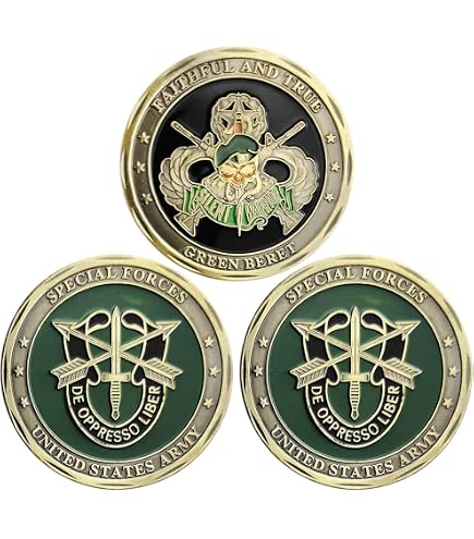 Amazon.co.jp: U.S. Army Special Forces Challenge Coin Amazing Army