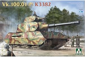 タコム(TAKOM) スノーマン 1/35 ドイツ Vk 100.01(P) K3382 プラモデル TKO2187